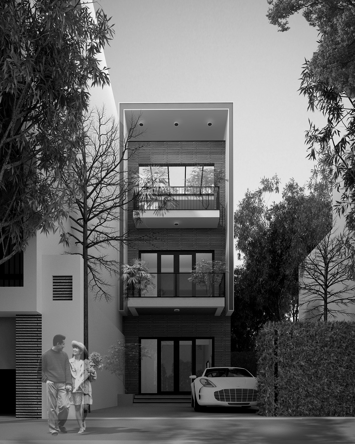 Thiết kế nhà phố