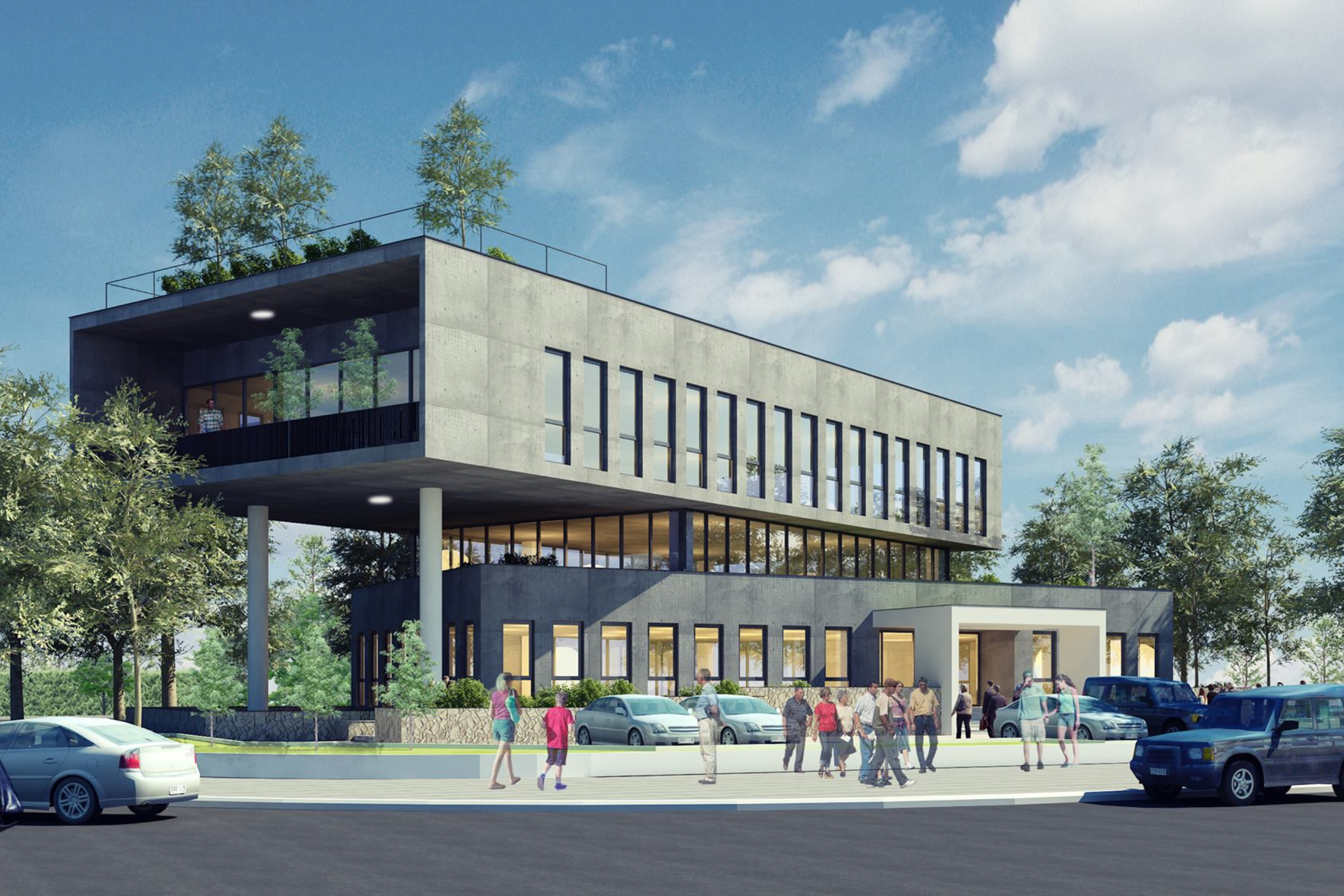 Trụ sở viện nghiên cứu giống cây trồng