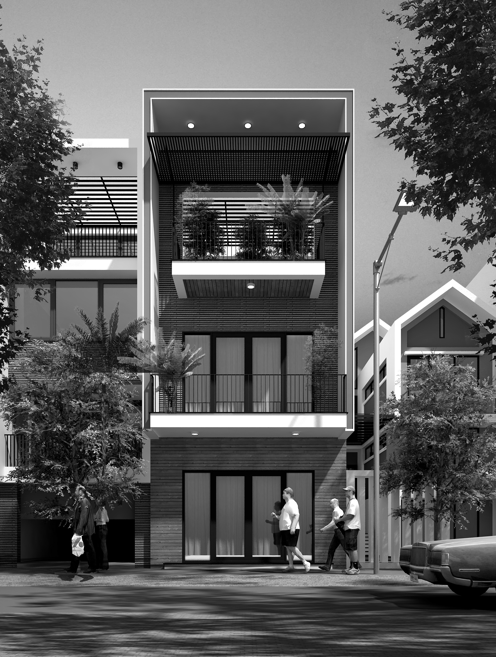 Thiết kế nhà phố