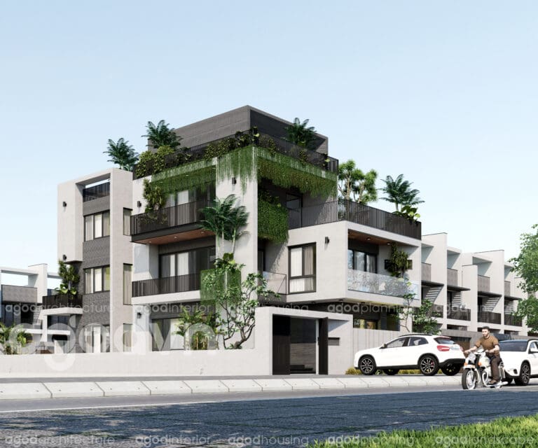 Thiết kế nhà phố tại Thái Nguyên