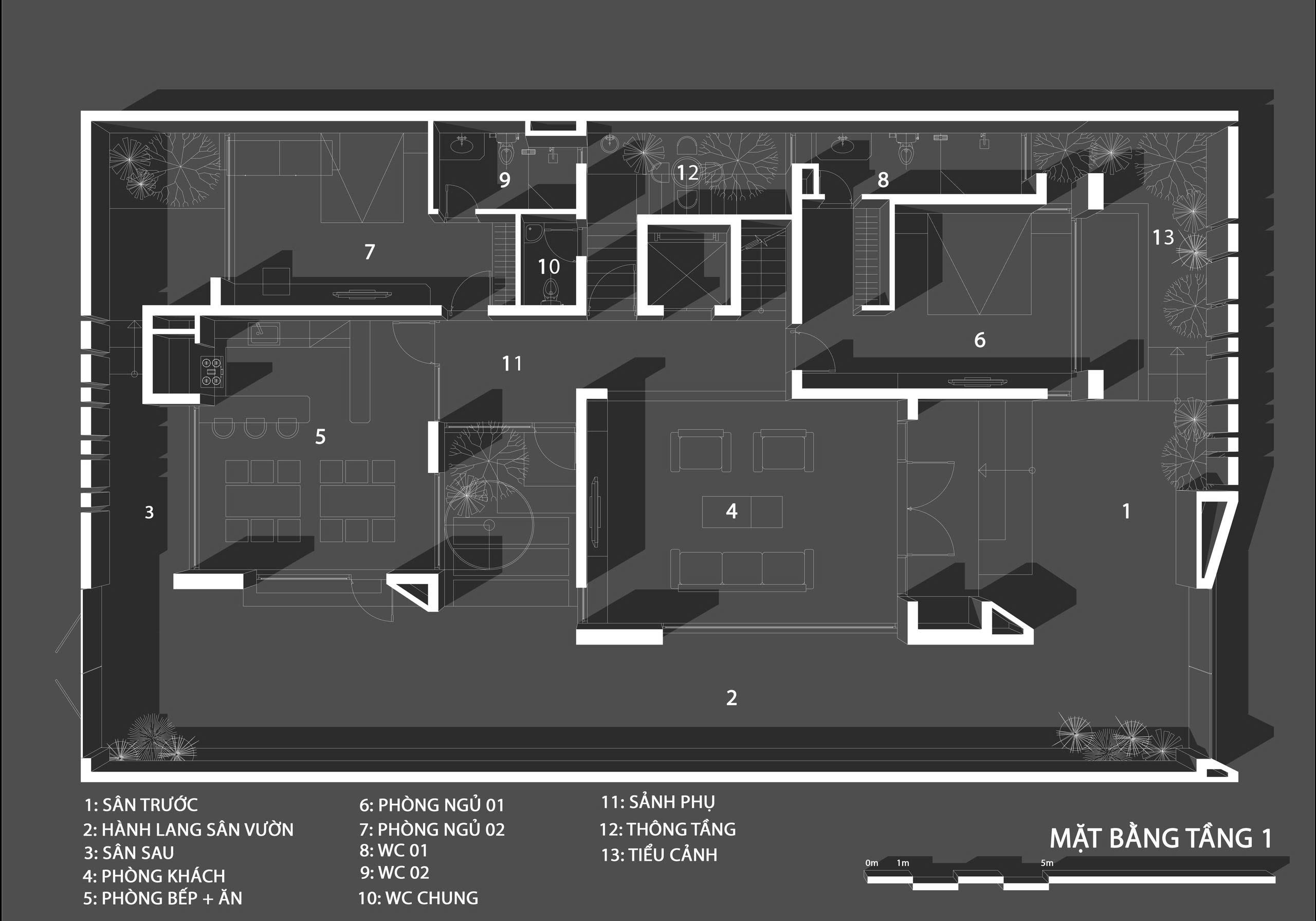 Thiết kế nhà phố tại Thái Nguyên