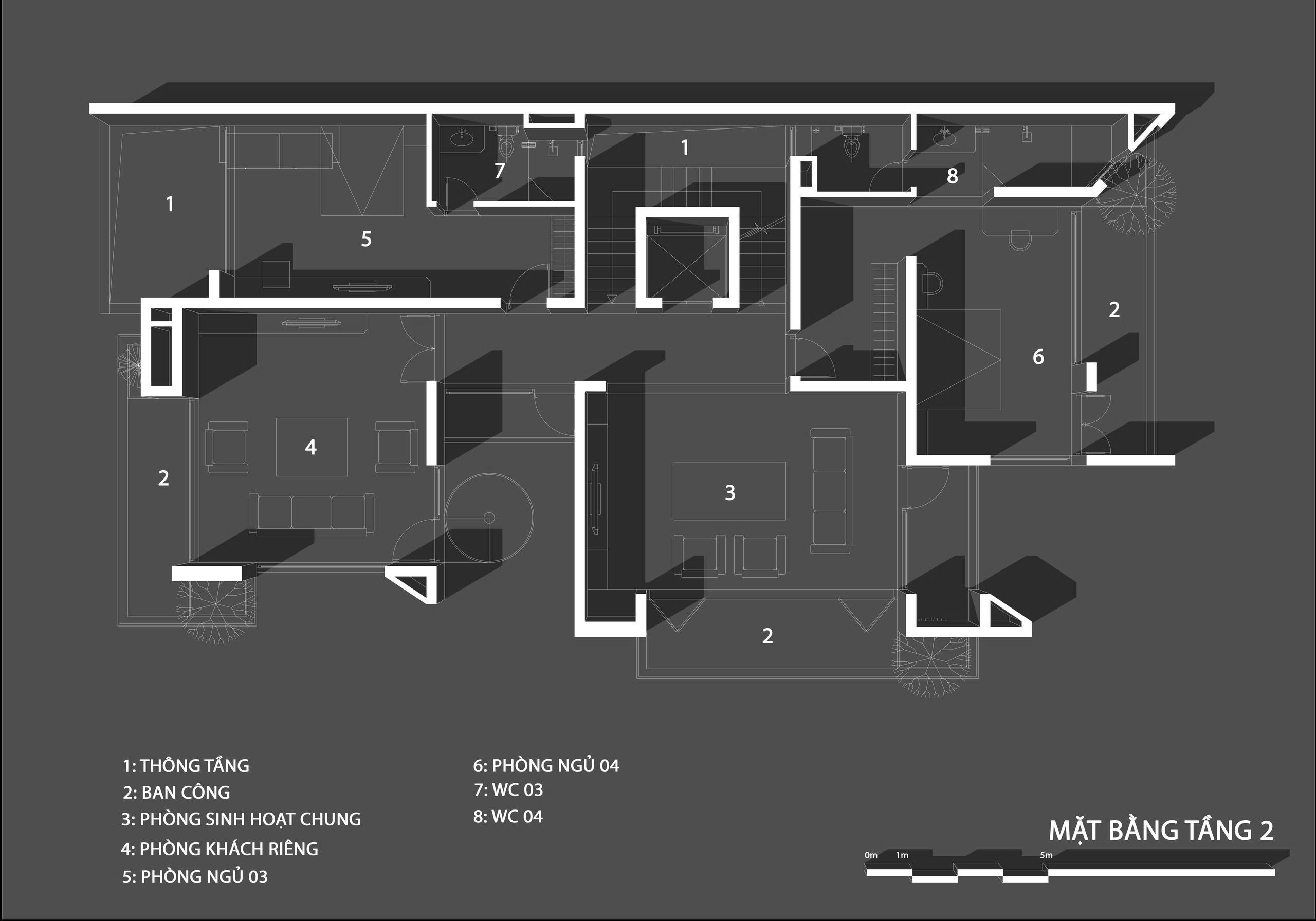 Thiết kế nhà phố tại Thái Nguyên